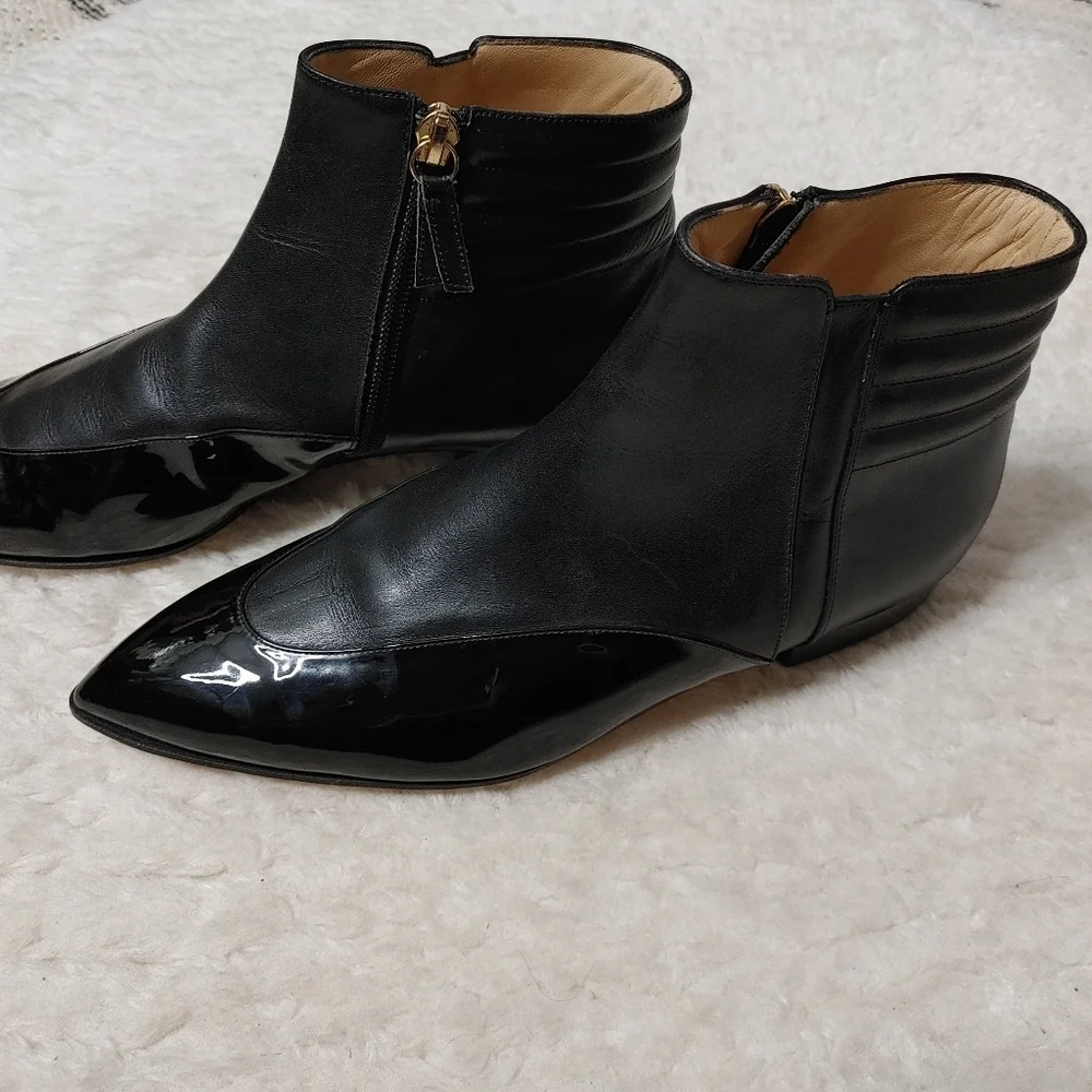 BIONDA Castana leather ankle boots size 7 - Picture 5 of 12